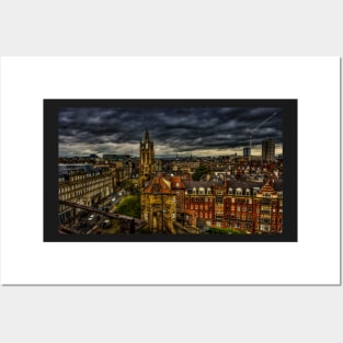 Newcastle Cityscape Posters and Art